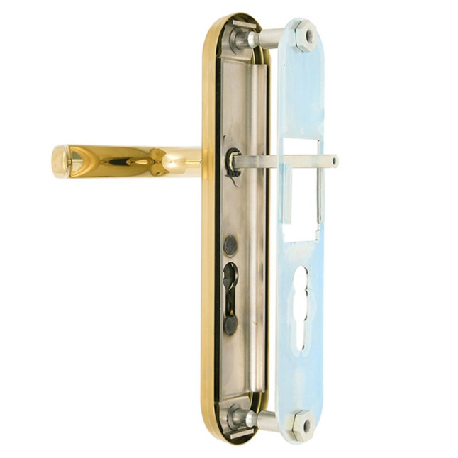 Фурнитура защитная Rostex UNIVERSAL R mov-mov DIN Plate 85мм титан PVD 22мм 38-55мм 3клас Baryt TI комплект