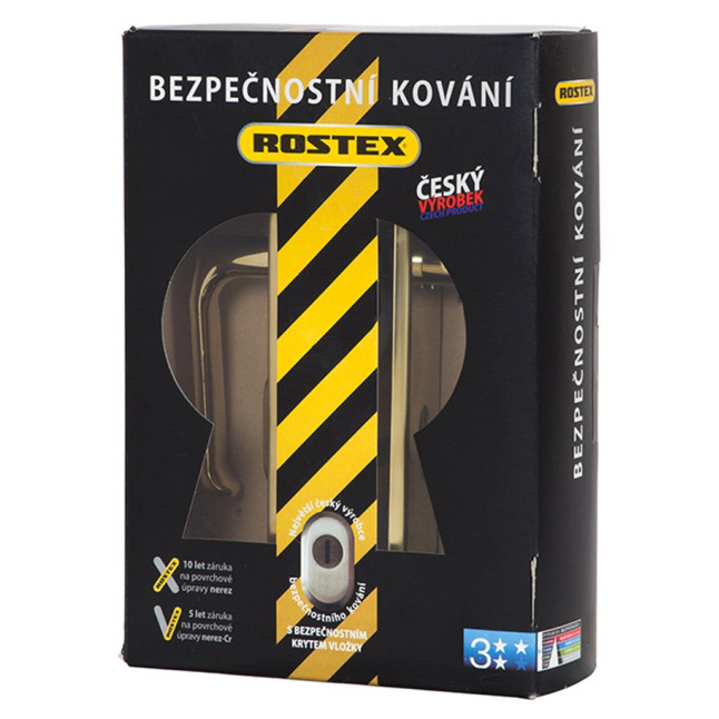 Фурнитура защитная Rostex UNIVERSAL R mov-mov DIN Plate 85мм титан PVD 22мм 38-55мм 3клас Baryt TI комплект