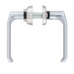 Фурнітура захисна ROSTEX DECOR R mov-mov DIN PLATE 72мм Хром_мат 23мм 38-45мм 4клас Baryt CR_MAT Комплект
