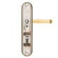 Фурнитура защитная Rostex DECOR R mov-mov DIN Plate 72мм титан PVD мат 23мм 38-45мм 4клас Baryt TI MAT комплект