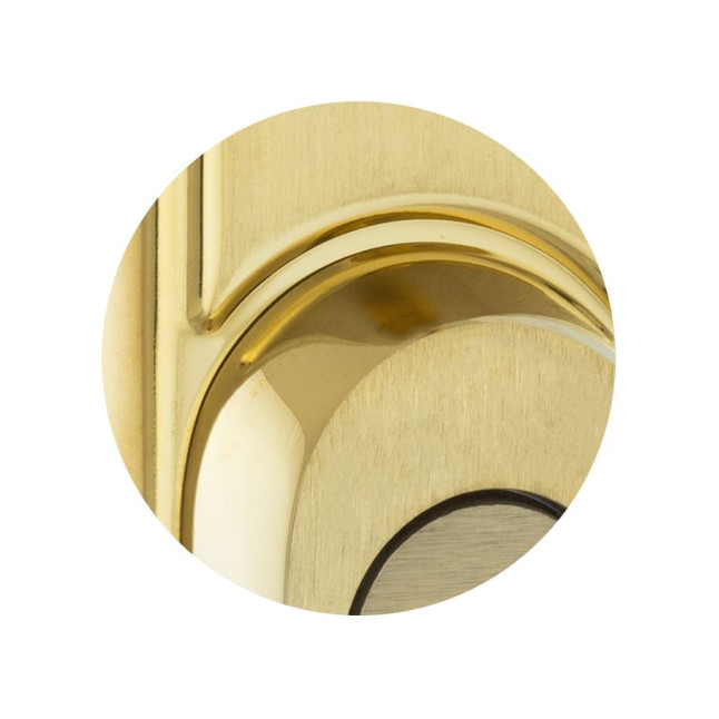 Фурнитура защитная Rostex DECOR R mov-mov DIN Plate 72мм титан PVD мат 23мм 38-45мм 4клас Baryt TI MAT комплект