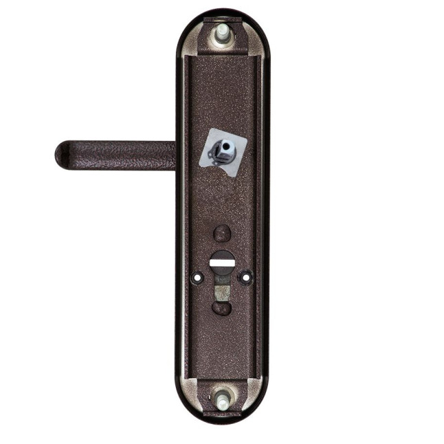 Фурнитура защитная Rostex UNIVERSAL R mov-mov DIN Plate 72мм краска коричневая антик 22мм 38-55мм 3клас Baryt Brown комплект
