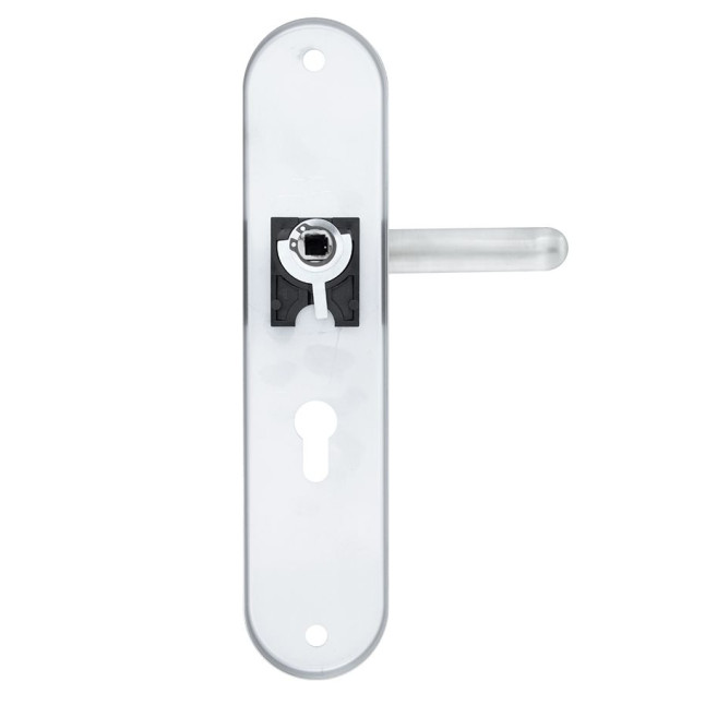 Фурнитура защитная ROSTEX UNIVERSAL R mov-mov DIN PLATE 72мм нерж.сталь мат 22мм 38-55мм 3клас Baryt NEREZ MAT комплект