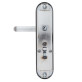 Фурнитура защитная ROSTEX UNIVERSAL R mov-mov DIN PLATE 72мм нерж.сталь мат 22мм 38-55мм 3клас Baryt NEREZ MAT комплект
