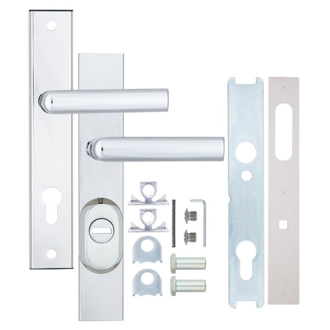 Фурнітура захисна ROSTEX R1/R4 R mov-mov DIN PLATE 90мм Хром_полірований 22мм 38-55мм 3клас 804 CR Комплект Фурнітура захисна ROSTEX R1/R4 R mov-mov DIN PLATE 90мм Хром_полірований 22мм 38-55мм 3клас 804 CR Комплект