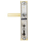 Фурнитура защитная Rostex R1/R4 R mov-mov DIN Plate 90мм титан PVD 22мм 38-55мм 3клас 804 TI комплект