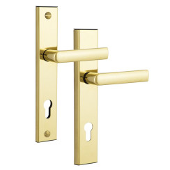 Фурнитура защитная ROSTEX 807 R mov-mov PZ PLATE 85мм титан PVD 38-55мм 3клас 804 TI комплект