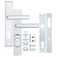 Фурнитура защитная Rostex R1/R4 R mov-mov DIN Plate 85мм хром полированный 22мм 38-55мм 3клас 804 CR комплект