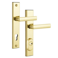 Фурнитура защитная Rostex R1/R4 R mov-mov DIN Plate 85мм титан PVD 22мм 38-55мм 3клас 804 TI комплект