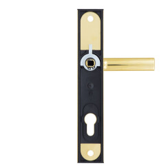 Фурнитура защитная Rostex R1/R4 R mov-mov DIN Plate 85мм титан PVD 22мм 38-55мм 3клас 804 TI комплект