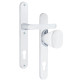 Фурнитура защитная ROSTEX PROFILE PRO Z fix-mov DIN PLATE 92мм хром полированный 19,5 мм 57-62мм Ovalne/Baryt CR комплект