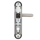 Фурнитура защитная Rostex Exсlusive RX-50 fix-mov DIN Plate 90мм нерж.сталь мат 22мм 40-50мм 3клас Ovalne/Exclusive NEREZ MAT комплект