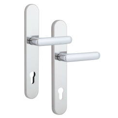 Фурнитура защитная ROSTEX 807 RX mov-mov PZ PLATE 90мм хром полированный 40-50мм 3клас Exlcusive CR комплект