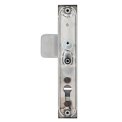 Фурнитура защитная ROSTEX RN1/RN4 R fix-mov DIN PLATE 90мм нерж.сталь мат 22мм 38-55мм 3клас Hranate/Mandelo NEREZ MAT комплект