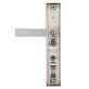 Фурнитура защитная ROSTEX RN1/RN4 R mov-mov DIN PLATE 90мм нерж.сталь мат 22мм 38-55мм 3клас Hranate/Mandelo NEREZ MAT комплект