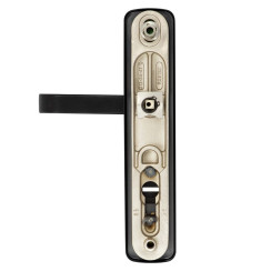 Фурнитура защитная ROSTEX *ASTRA RX-50 mov-mov DIN PLATE 90мм краска черная 22мм 40-50мм 3клас Astra BLACK MAT 