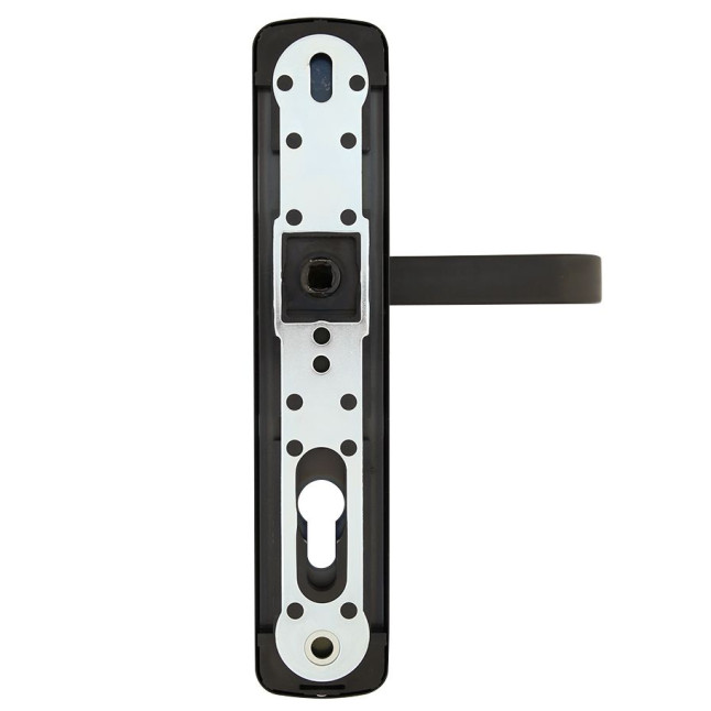 Фурнитура защитная ROSTEX *ASTRA RX-50 mov-mov DIN PLATE 90мм краска черная 22мм 40-50мм 3клас Astra BLACK MAT 