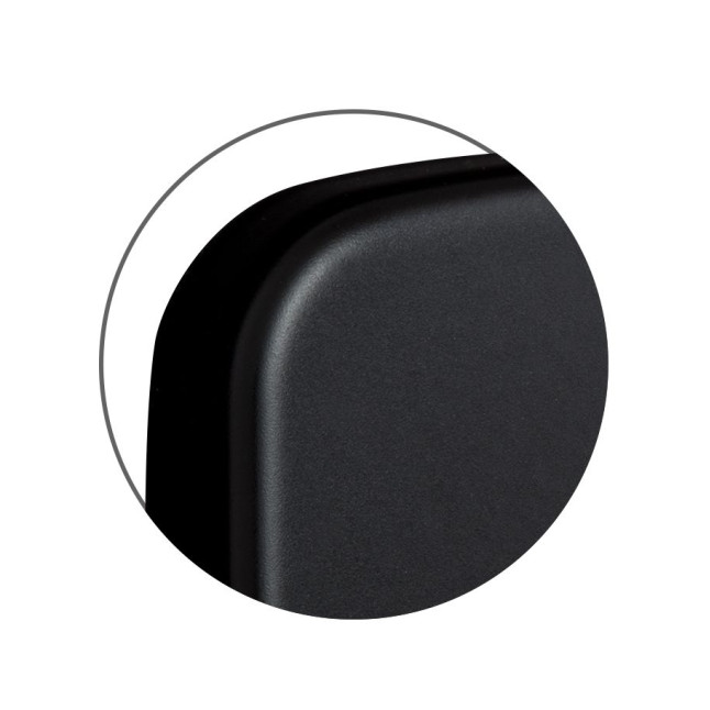 Фурнитура защитная ROSTEX *ASTRA RX-50 mov-mov DIN PLATE 90мм краска черная 22мм 40-50мм 3клас Astra BLACK MAT 