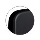 Фурнитура защитная ROSTEX *ASTRA RX-50 mov-mov DIN PLATE 90мм краска черная 22мм 40-50мм 3клас Astra BLACK MAT 