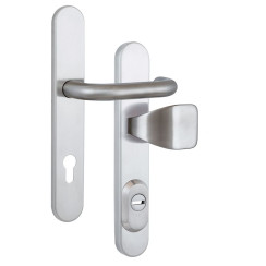 Фурнитура защитная ROSTEX EXСLUSIVE RX-40 fix-mov DIN PLATE 92мм нерж.сталь мат 22мм 76-85мм 2клас Bravo NEREZ MAT комплект