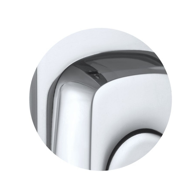 Фурнитура защитная ROSTEX *ASTRA R fix-mov DIN PLATE 90мм хром полированный 22мм 38-55мм 3клас Astra CR комплект