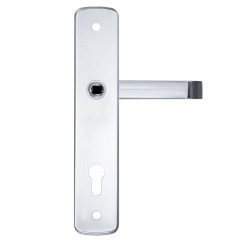 Фурнитура защитная ROSTEX *ASTRA R fix-mov DIN PLATE 85мм хром полированный 22мм 38-55мм 3клас Astra CR комплект