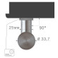 Ручка-скоба ROSTEX OMEGA 1000 fix ROUND 700мм Нерж.сталь_мат від 50мм накладне NEREZ_MAT Зовнішній Ручка-скоба ROSTEX OMEGA 1000 fix ROUND 700мм Нерж.сталь_мат від 50мм накладне NEREZ_MAT Зовнішній