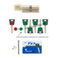Циліндр MUL-T-LOCK DIN_KT 7x7 85 NST 35x50T TO_NST CAM30 VIP_CONTROL 1KEY+5KEY DND77_GREY_INS 0767 BOX_C