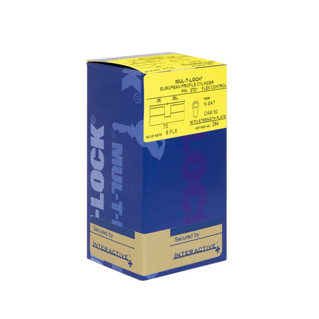 Циліндр MUL-T-LOCK DIN_KK XP *INTERACTIVE+ 90 NST 45Lx45 CAM30 FLEX_CONTROL 3KEY+1KEY+1KEY+1KEY DND3D_BLUE_INS 264S+ BOX_S