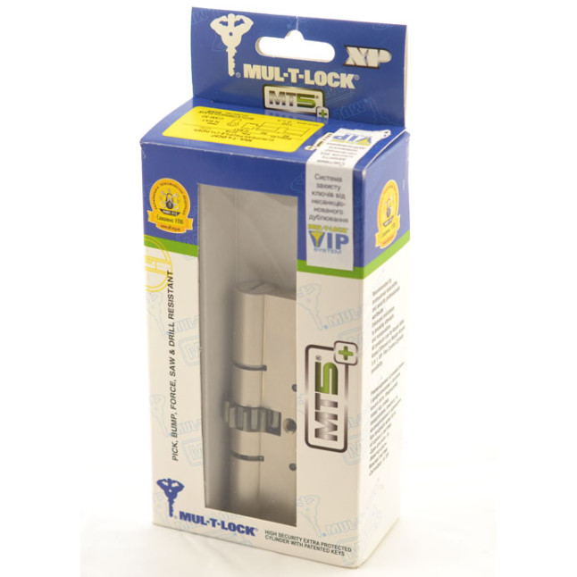 Цилиндр Mul-t-lock DIN KK XP *MT5+ 76 NST 33x43 CGW VIP CONTROL 2KEY+3KEY DND5I BLUE INS 948B BOX M