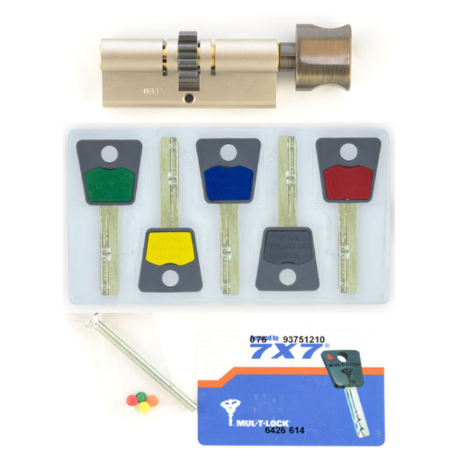 Циліндр MUL-T-LOCK DIN_KT 7x7 90 NST 45x45T TO_ABR CGW 5KEY DND77_GREY_INS 0767 BOX_C