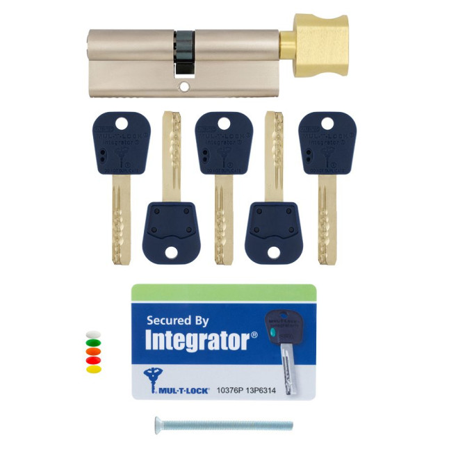 Циліндр MUL-T-LOCK DIN_KT INTEGRATOR 62 NST 31x31T TO_SBM CAM30 5KEY INTGR_BLUE_INS 376P BOX_C