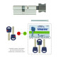 Циліндр MUL-T-LOCK DIN_KT INTEGRATOR 85 NST 40x45T TO_ABR CAM30 VIP_CONTROL 2KEY+3KEY INTGR_BLUE_INS 376P BOX_C