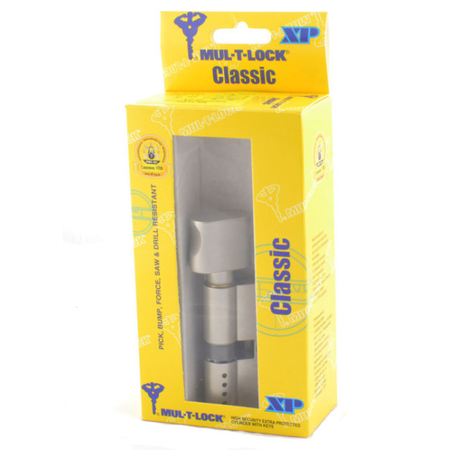 Цилиндр Mul-t-lock DIN KT XP Classic 62 NST 31x31T TO NST CAM30 3KEY ARC GREY INS 064 BOX S