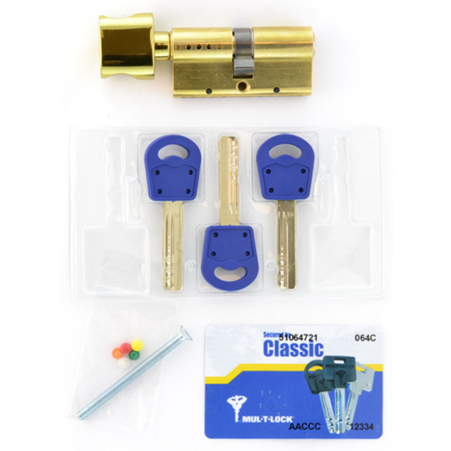 Циліндр MUL-T-LOCK DIN_KT XP CLASSIC 71 EB 33x38T TO_SB CAM30 3KEY ARC_BLUE_INS 064 BOX_S