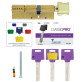 Цилиндр Mul-t-lock DIN KT XP *ClassicPro 95 EB 35x60T TO SB CAM30 3KEY DND3D PURPLE INS 2865 BOX S