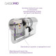 Цилиндр Mul-t-lock DIN KT XP *ClassicPro 95 EB 35x60T TO SB CAM30 3KEY DND3D PURPLE INS 2865 BOX S
