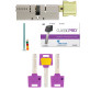 Циліндр MUL-T-LOCK DIN_KT XP *ClassicPro 80 NST 40x40T TO_SB CAM30 3KEY DND3D_PURPLE_INS 4867 BOX_S