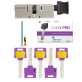 Циліндр MUL-T-LOCK DIN_KT XP *ClassicPro 90 NST 35x55T TO_ABR CAM30 5KEY DND3D_PURPLE_INS 4867 BOX_S