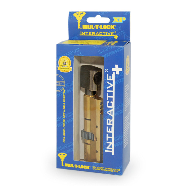 Циліндр MUL-T-LOCK DIN_KT XP *INTERACTIVE+ 85 EB 35x50T TO_ABR CGW 3KEY DND3D_BLUE_INS 264S+ BOX_S