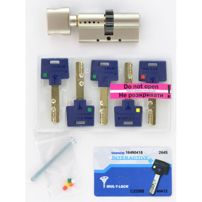 Циліндр MUL-T-LOCK DIN_KT XP *INTERACTIVE+ 85 NST 45x40T TO_NST CGW 3in1 3KEY+1KEY+1KEY DND3D_BLUE_INS 264S+ BOX_S Циліндр MUL-T-LOCK DIN_KT XP *INTERACTIVE+ 85 NST 45x40T TO_NST CGW 3in1 3KEY+1KEY+1KEY DND3D_BLUE_INS 264S+ BOX_S