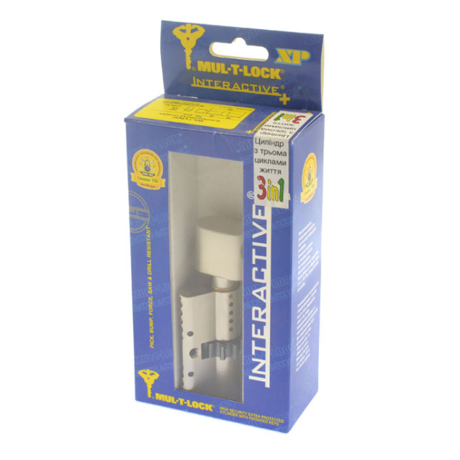 Циліндр MUL-T-LOCK DIN_KT XP *INTERACTIVE+ 85 NST 45x40T TO_NST CGW 3in1 3KEY+1KEY+1KEY DND3D_BLUE_INS 264S+ BOX_S Циліндр MUL-T-LOCK DIN_KT XP *INTERACTIVE+ 85 NST 45x40T TO_NST CGW 3in1 3KEY+1KEY+1KEY DND3D_BLUE_INS 264S+ BOX_S