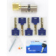 Циліндр MUL-T-LOCK DIN_KT XP *INTERACTIVE+ 100 NST 40x60T TO_SBM CAM30 5KEY DND3D_BLUE_INS 264S+ BOX_S