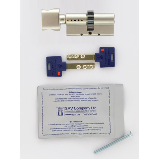 Циліндр MUL-T-LOCK DIN_KT XP *INTERACTIVE+ 110 NST 55x55T TO_NST CGW VIP_CONTROL 2KEY+3KEY DND3D_BLUE_INS 264S+ BOX_S