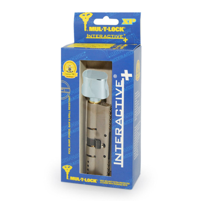 Циліндр MUL-T-LOCK DIN_KT XP *INTERACTIVE+ 95 NST 45x50T TO_NC CAM30 VIP_CONTROL 1KEY+4KEY DND3D_BLUE_INS 264S+ BOX_S