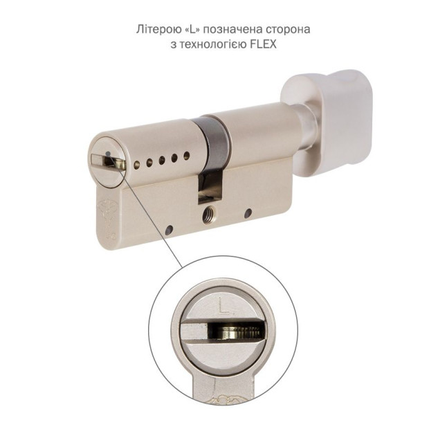 Циліндр MUL-T-LOCK DIN_KT XP *INTERACTIVE+ 90 NST 50Lx40T TO_NST CAM30 FLEX_CONTROL 3KEY+1KEY+1KEY+1KEY DND3D_BLUE_INS 264S+ BOX_S