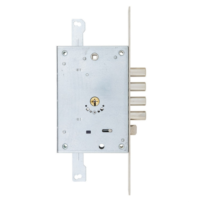 Замок врізний MUL-T-LOCK 3-WAY OMEGA OFMPA10328L CR UNIV BS65мм 85мм *OMEGA 3in1 3KEY+1KEY+1KEY OMG_RED 93мм w/o_SP