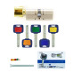 Циліндр MUL-T-LOCK DIN_KT XP *MT5+ 90 NST 45x45T TO_SB CAM30 5KEY DND5I_BLUE_INS 948B BOX_M