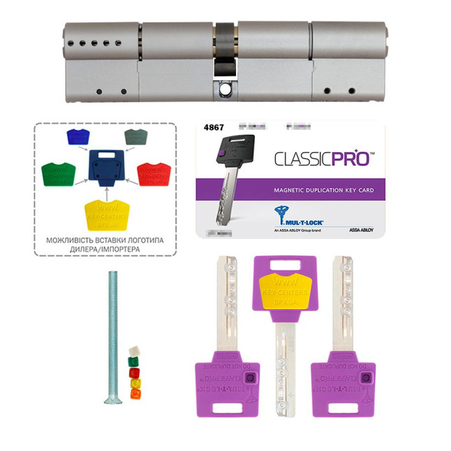 Циліндр MUL-T-LOCK DIN_MOD_KK *ClassicPro 101 NST 31х70 CAM30 3KEY DND3D_PURPLE_INS 2865 BOX_S Циліндр MUL-T-LOCK DIN_MOD_KK *ClassicPro 101 NST 31х70 CAM30 3KEY DND3D_PURPLE_INS 2865 BOX_S
