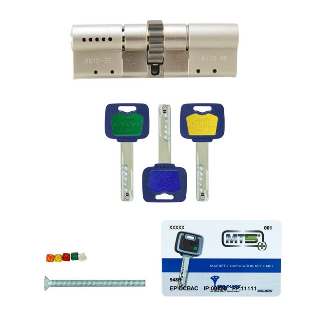 Цилиндр Mul-t-lock DIN MOD KK *MT5+ 76 NST 33x43 CGW 3KEY DND5I BLUE INS 948B BOX S